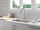 Single Handle Pull Down Kitchen Faucet in Arctic Stainless 