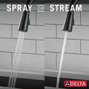 Single Handle Pull Down Kitchen Faucet in Matte Black 