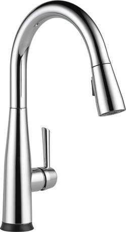 Single Handle Pull Down Kitchen Faucet in Chrome