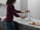 Single Handle Pull Down Kitchen Faucet in Chrome 