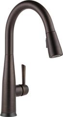 Single Handle Pull Down Kitchen Faucet in Venetian Bronze 