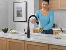 Single Handle Pull Down Kitchen Faucet in Venetian Bronze 