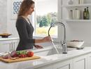 DELTA STRYKE VOICEIQ SINGLE HANDLE PULL-DOWN FAUCET WITH TOUCH20 TECHNOLOGY 