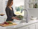 DELTA STRYKE VOICEIQ SINGLE HANDLE PULL-DOWN FAUCET WITH TOUCH20 TECHNOLOGY 