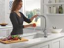 DELTA STRYKE VOICEIQ SINGLE HANDLE PULL-DOWN FAUCET WITH TOUCH20 TECHNOLOGY 