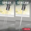 DELTA STRYKE VOICEIQ SINGLE HANDLE PULL-DOWN FAUCET WITH TOUCH20 TECHNOLOGY 