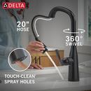DELTA STRYKE VOICEIQ SINGLE HANDLE PULL-DOWN FAUCET WITH TOUCH20 TECHNOLOGY 