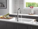 Single Handle Pull Down Kitchen Faucet in Lumicoat&reg; Arctic Stainless 