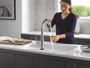 Single Handle Pull Down Kitchen Faucet in Lumicoat&reg; Arctic Stainless 
