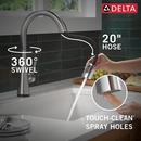 Single Handle Touchless Kitchen Faucet in Lumicoat&reg; Arctic Stainless 