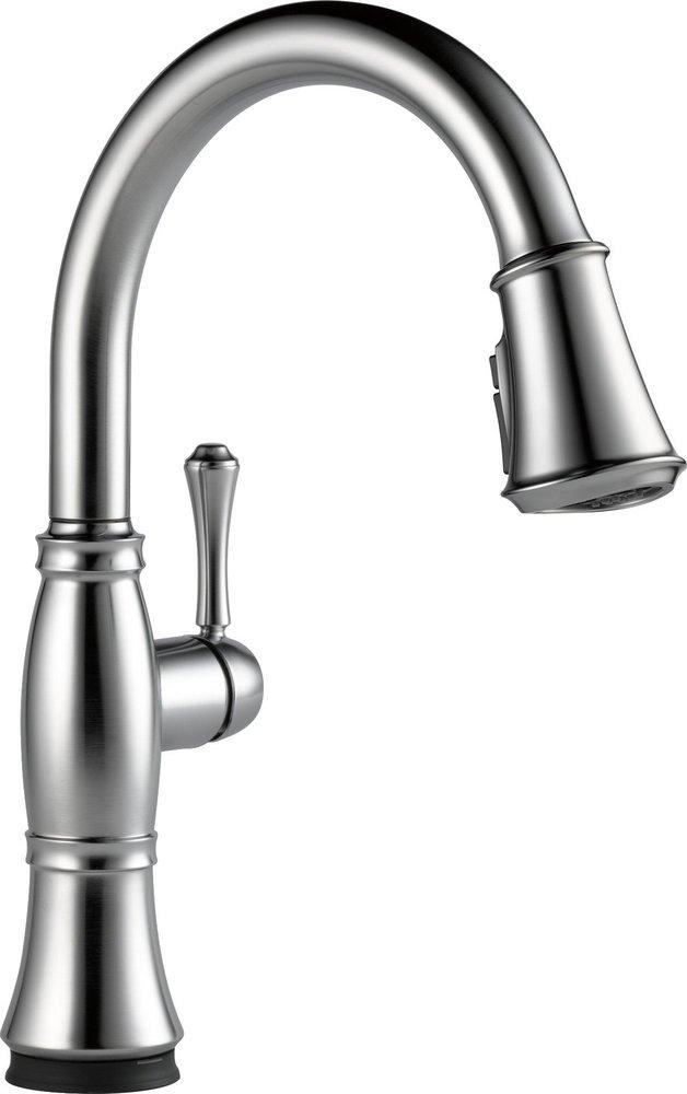 DELTA CASSIDY TOUCH2O KITCHEN FAUCET WITH TOUCHLESS TECHNOLOGY 