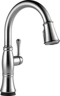 Single Handle Pull Down Kitchen Faucet in Lumicoat&reg; Arctic Stainless