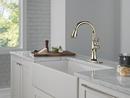 Single Handle Pull Down Kitchen Faucet in Lumicoat&reg; Polished Nickel 
