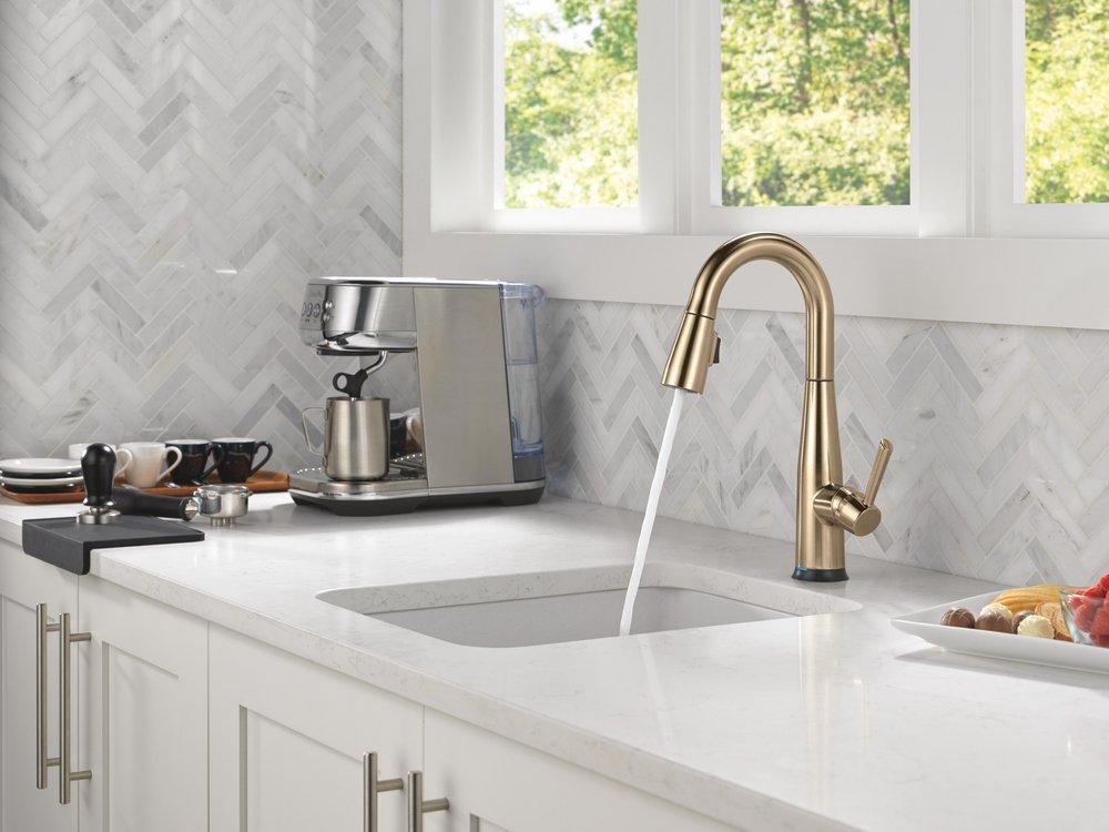 DELTA ESSA TOUCH2O BAR / PREP FAUCET WITH TOUCHLESS TECHNOLOGY 