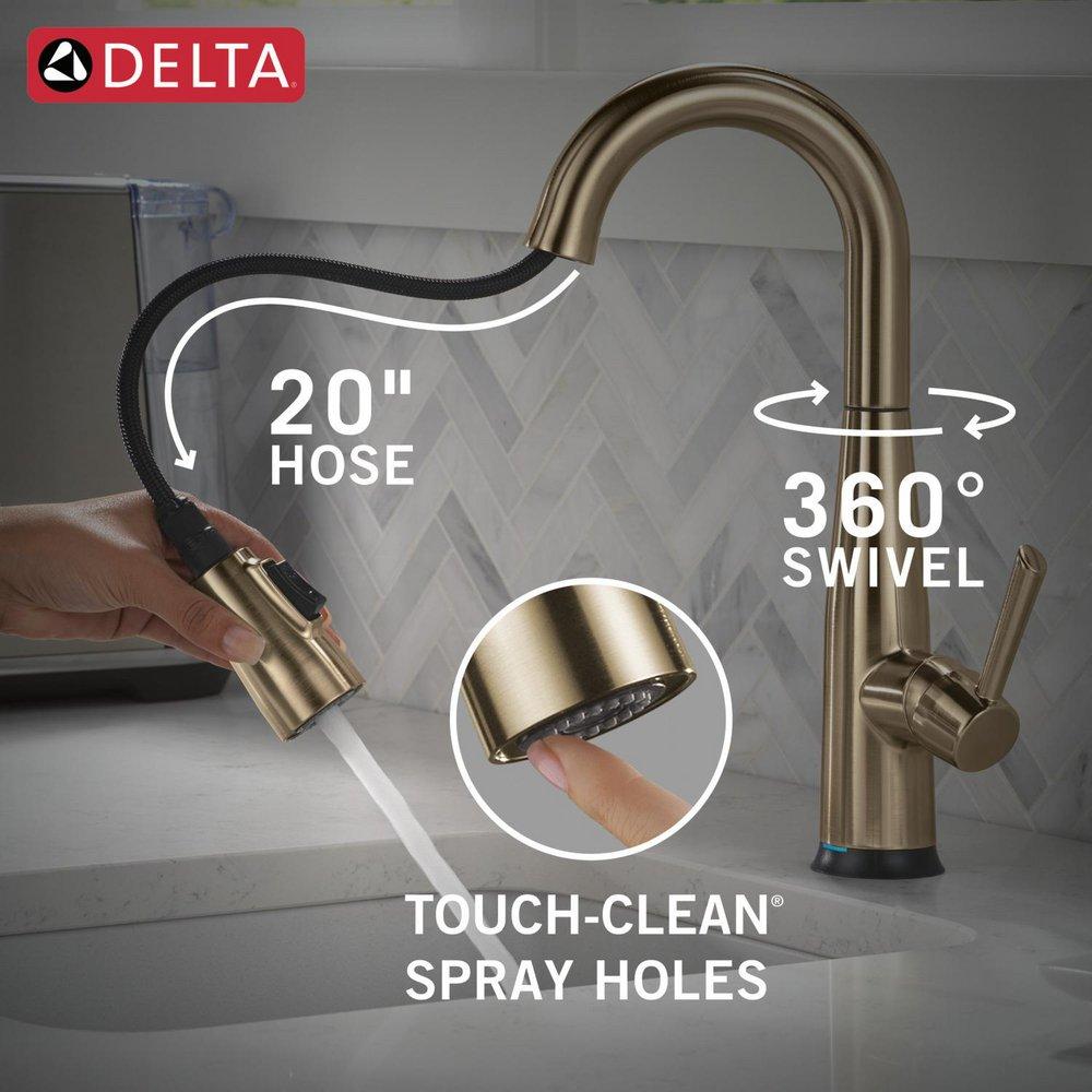 DELTA ESSA TOUCH2O BAR / PREP FAUCET WITH TOUCHLESS TECHNOLOGY 