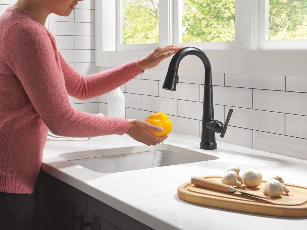 DELTA EMMELINE TOUCH2O BAR / PREP FAUCET WITH TOUCHLESS TECHNOLOGY 