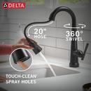 DELTA EMMELINE TOUCH2O BAR / PREP FAUCET WITH TOUCHLESS TECHNOLOGY 