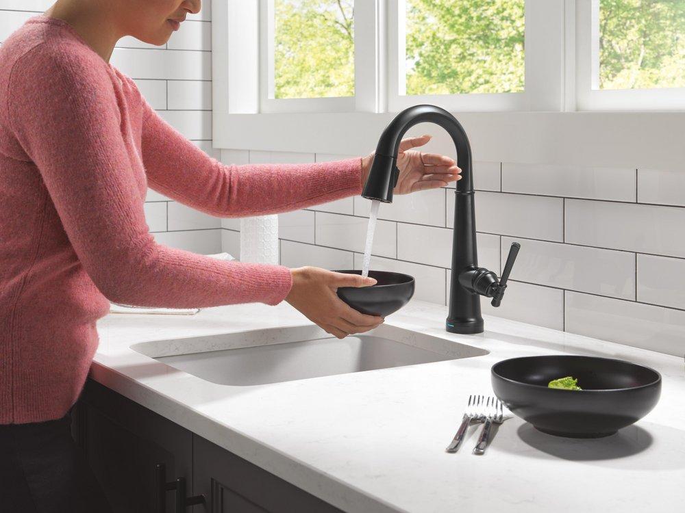 DELTA EMMELINE TOUCH2O BAR / PREP FAUCET WITH TOUCHLESS TECHNOLOGY 