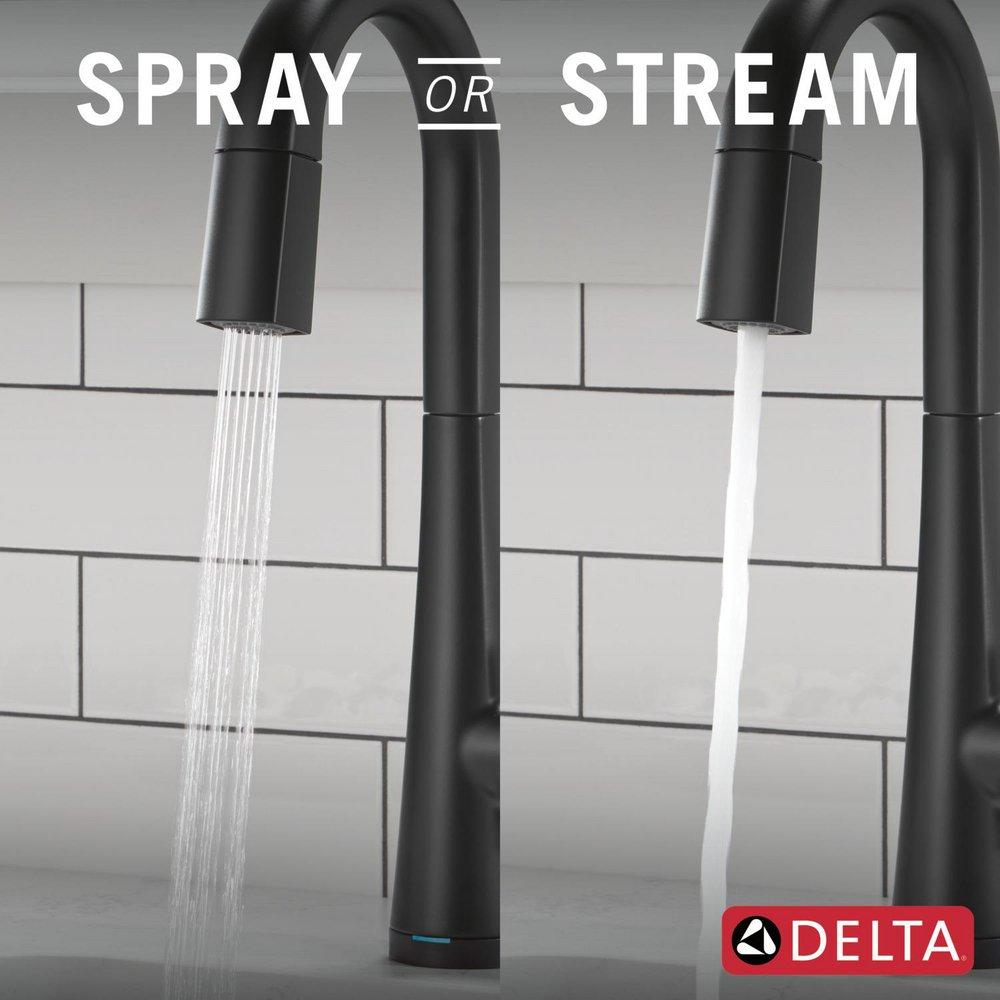 DELTA MONROVIA TOUCH2O BAR / PREP FAUCET WITH TOUCHLESS TECHNOLOGY 