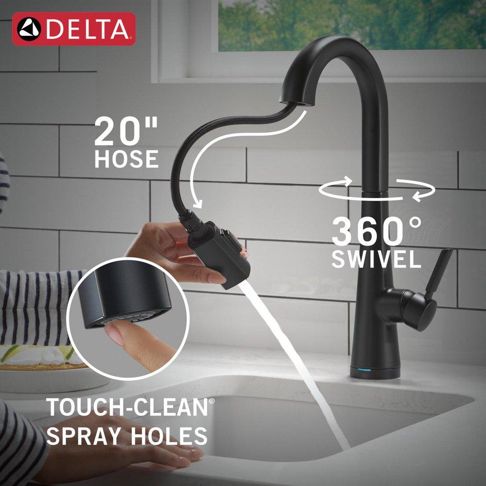 DELTA MONROVIA TOUCH2O BAR / PREP FAUCET WITH TOUCHLESS TECHNOLOGY 