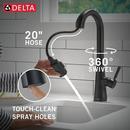 DELTA MONROVIA TOUCH2O BAR / PREP FAUCET WITH TOUCHLESS TECHNOLOGY 