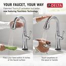 DELTA CASSIDY TOUCH2O BAR / PREP FAUCET WITH TOUCHLESS TECHNOLOGY 