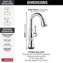 Single Handle Bar Faucet in Lumicoat&reg; Chrome 