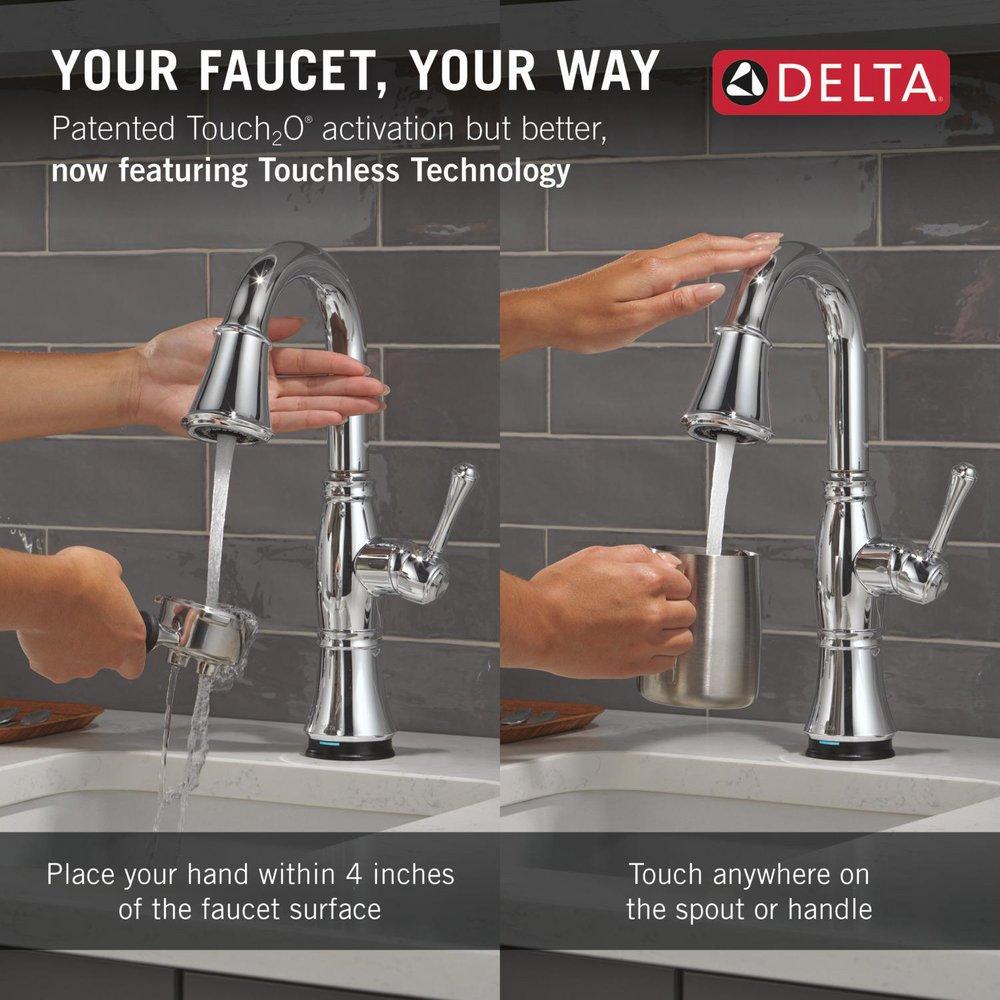 Single Handle Bar Faucet in Lumicoat&reg; Chrome 