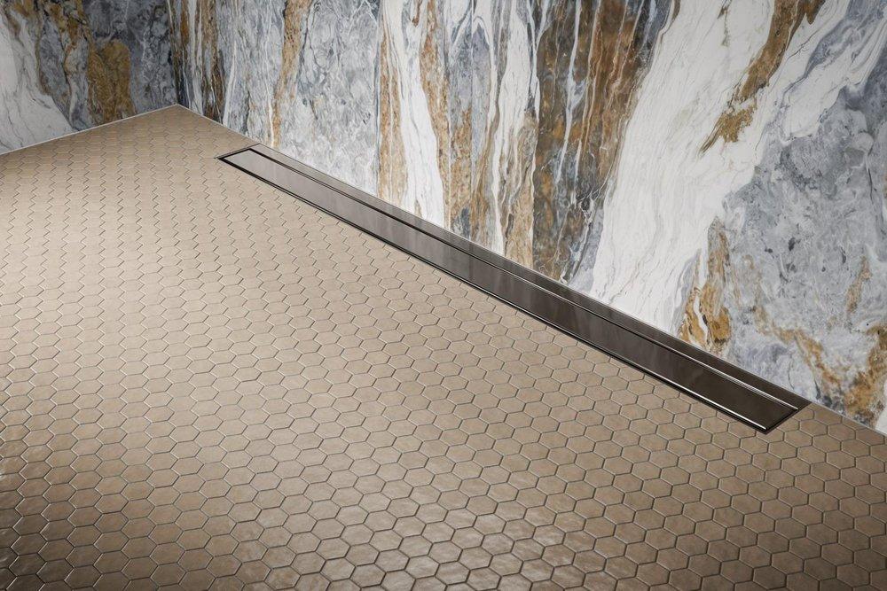 BRIZO OTHER: 24 LINEAR SHOWER DRAIN ROUGH 