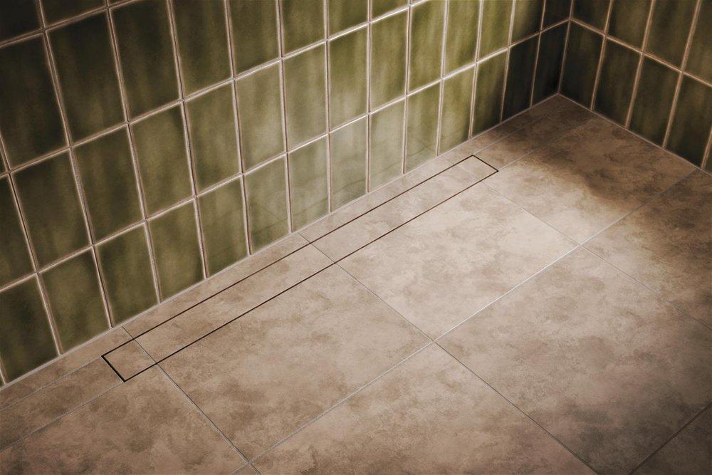 BRIZO OTHER: 24 LINEAR SHOWER DRAIN ROUGH 