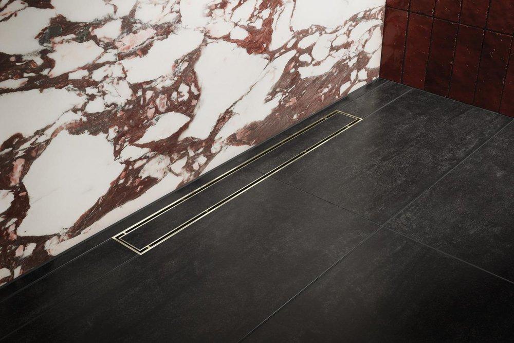 BRIZO OTHER: 24 LINEAR SHOWER DRAIN ROUGH 