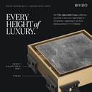 BRIZO OTHER: 4 REVERSIBLE SQUARE POINT SHOWER DRAIN 