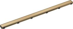48 in. Reversible Linear Shower Drain in Luxe Gold