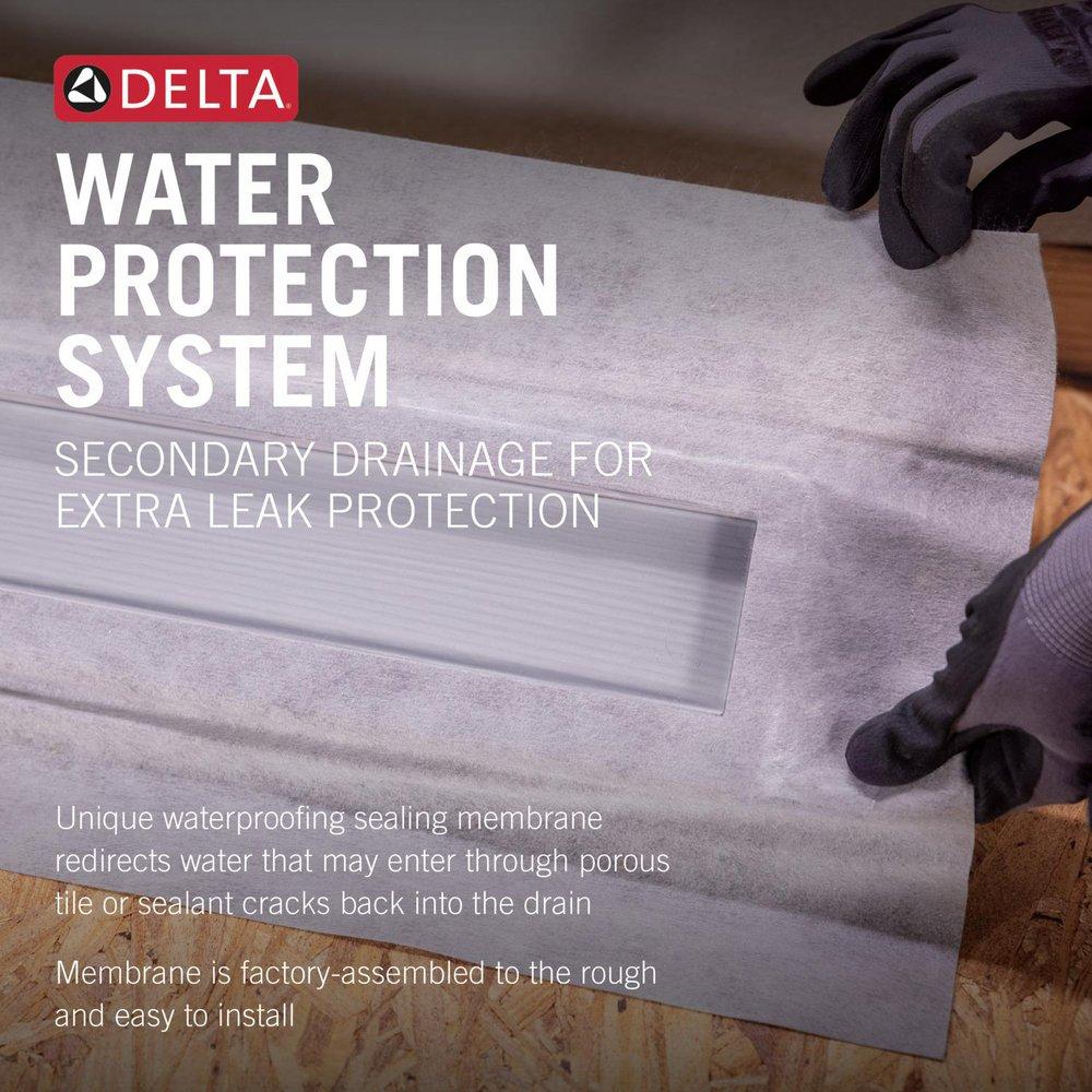 DELTA OTHER: 24 REVERSIBLE LINEAR SHOWER DRAIN TRIM 