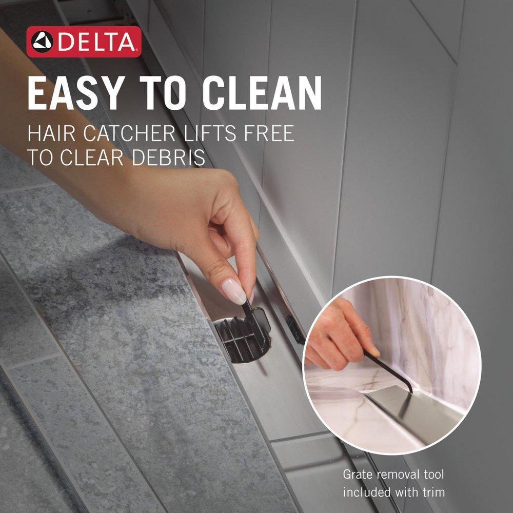DELTA OTHER: 36 REVERSIBLE LINEAR SHOWER DRAIN TRIM 