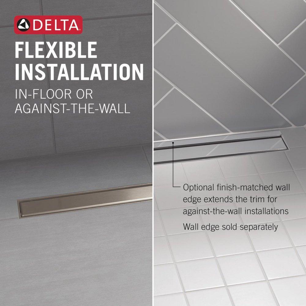 DELTA OTHER: 36 REVERSIBLE LINEAR SHOWER DRAIN TRIM 