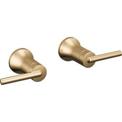 Trinsic&reg; Wall Mount Lever Handles in Champagne Bronze