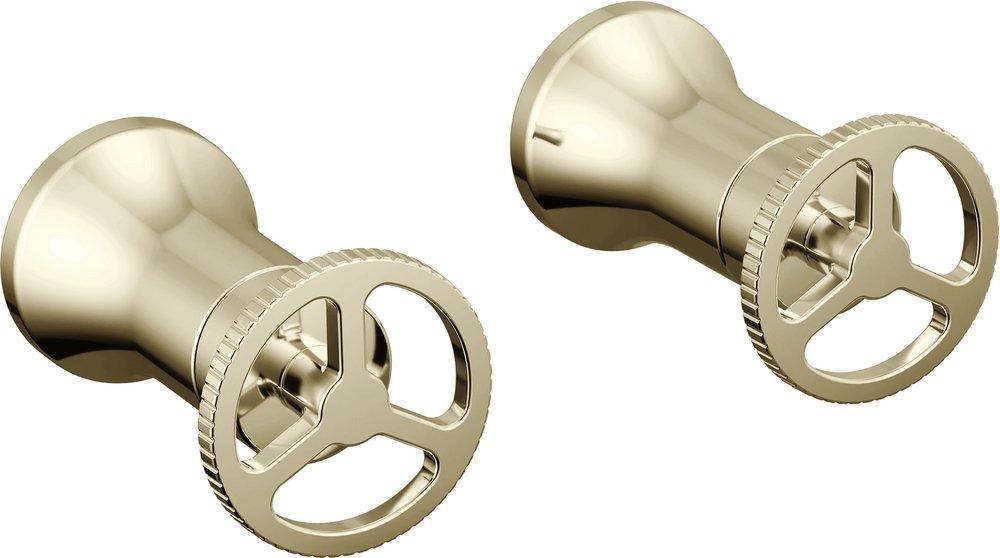 Trinsic&reg; Wall Mount Wheel Handles in Polished Nickel 