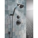 Single Handle Diverter Valve Trim in Matte Black 