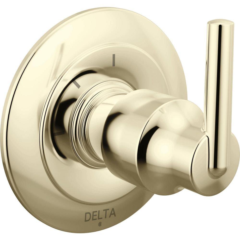 Single Handle Diverter Valve Trim in Polished Nickel 