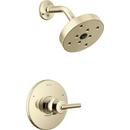 One Handle Single Function Shower Faucet in Polished Nickel 