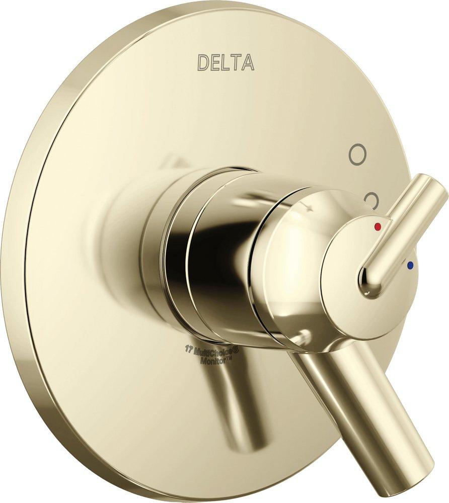 Single Handle Pressure Balancing Valve Trim in Polished Nickel 