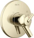 Single Handle Pressure Balancing Valve Trim in Polished Nickel 