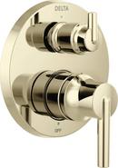 Two Handle Pressure Balancing Valve Trim with Diverter in Polished Nickel 