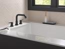 Two Handle Roman Tub Faucet in Matte Black (Trim Only) 