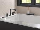 Two Handle Roman Tub Faucet in Matte Black (Trim Only) 