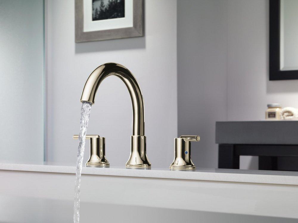 Two Handle Roman Tub Faucet in Polished Nickel (Trim Only) 