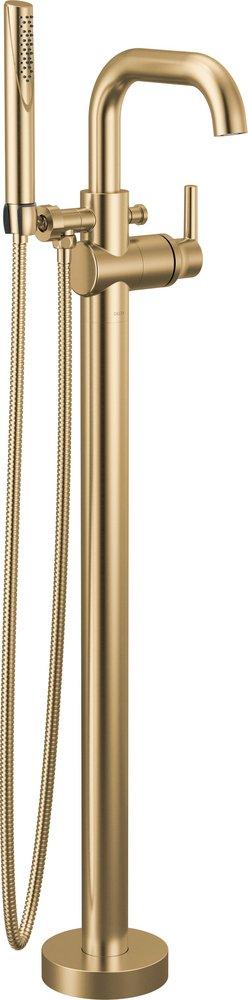 Delta Faucet Champagne Bronze Single Handle Floor Mount Filler (Trim Only) 