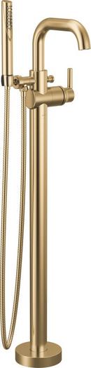 Single Handle Floor Mount Filler in Champagne Bronze (Trim Only)