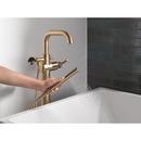 Delta Faucet Champagne Bronze Single Handle Floor Mount Filler (Trim Only) 